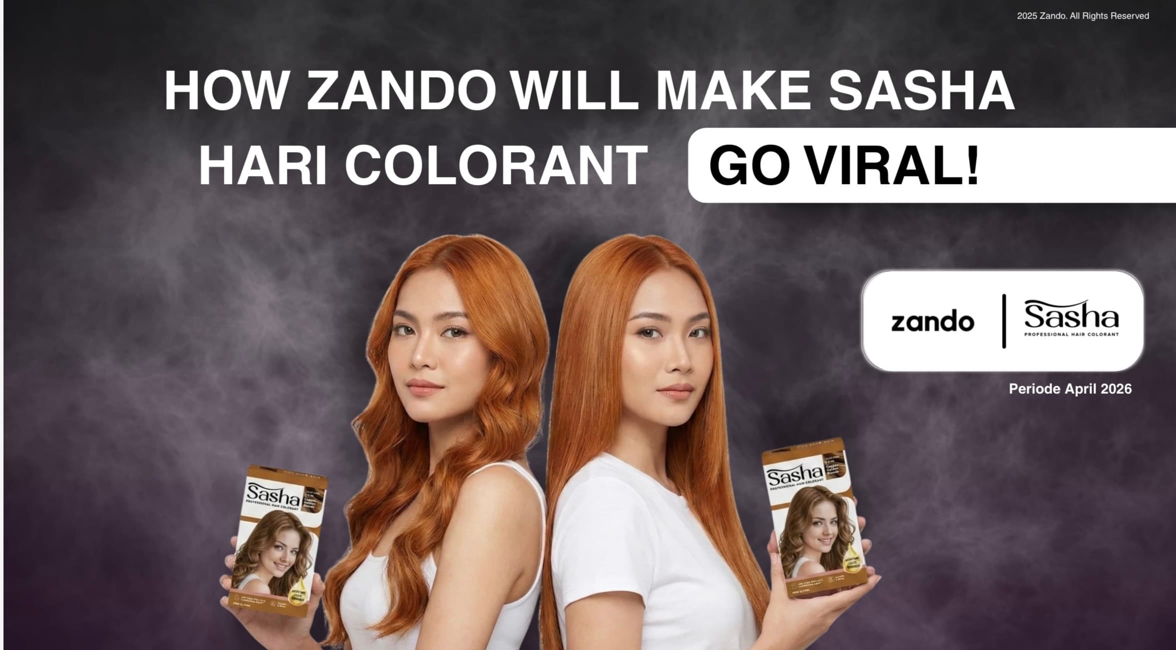 Sasha Hair Colorant: UGC Absolute Viral Raih 27 Juta Views